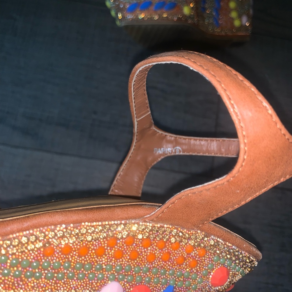 Rhinestone Wedges - Picture 5 of 8